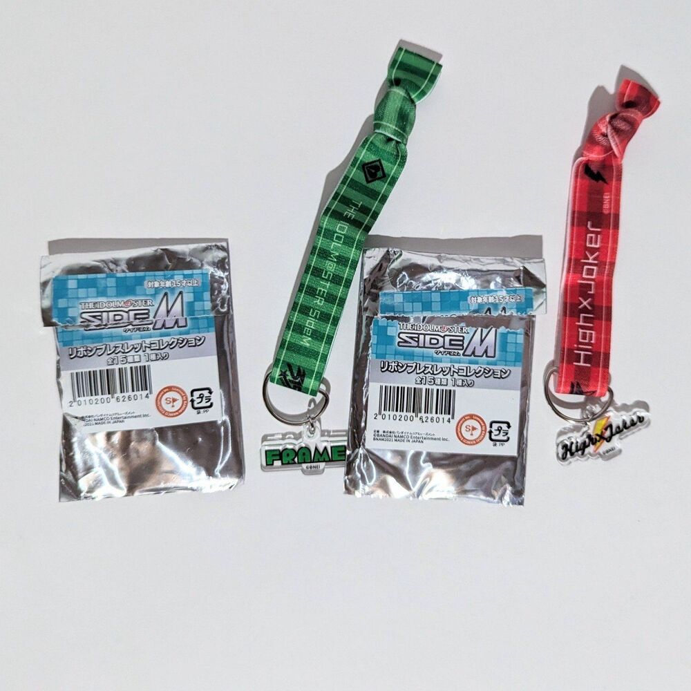 The Idolmaster SideM Wrist Strap Keychain Frame and High x Joker Blinds New